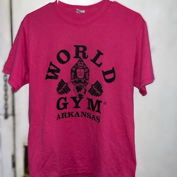 Other - Vintage World Gym Arkansas tee